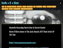 Tablet Screenshot of kevinbklein.com